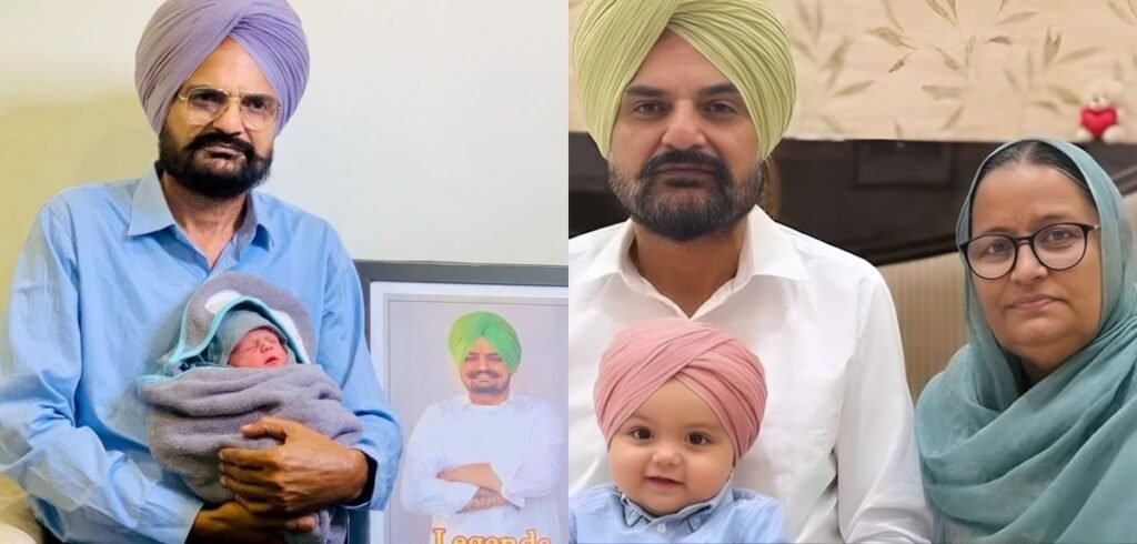 Charan Kaur Husband and Child