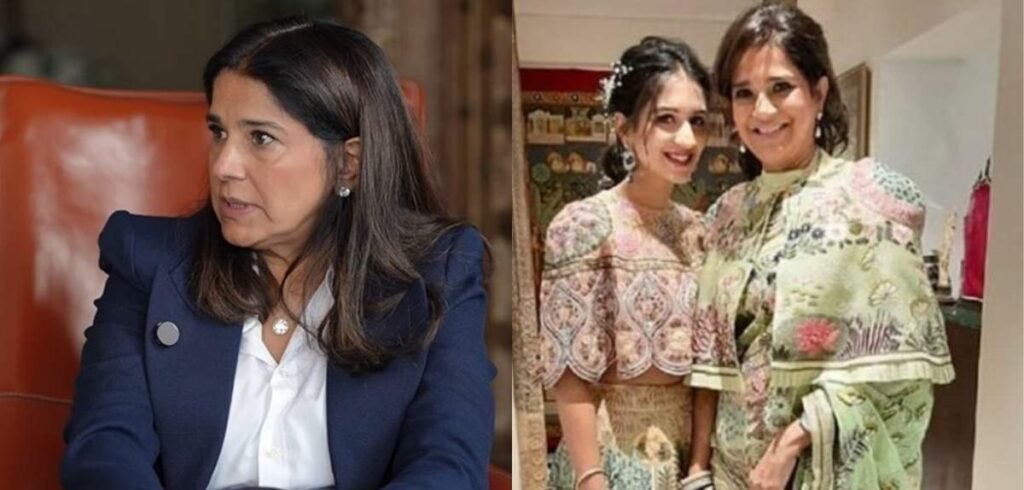 Radhika merchant mother