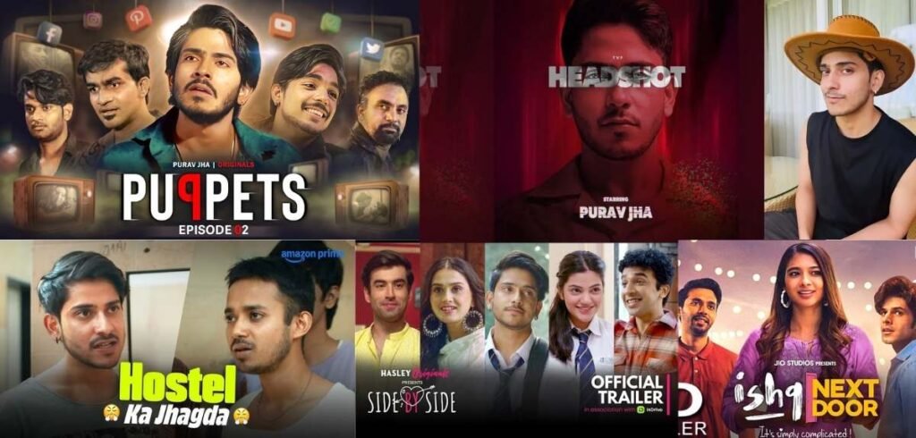 purav jha web series