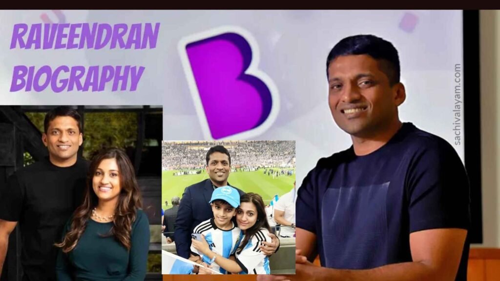 Byju Raveendran with wife Divya Gokulnath during a BYJU’S business event