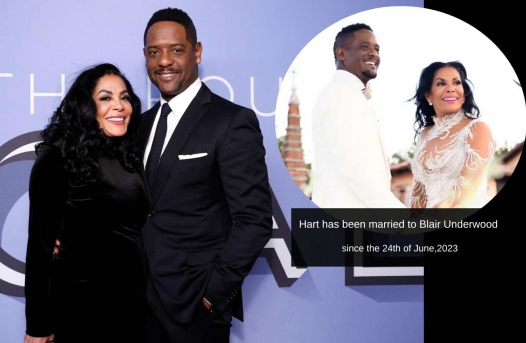 Blair Underwood with Josie Hart 