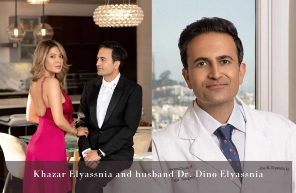 Khazar Elyassnia and husband Dino Elyassnia