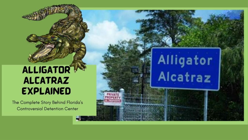 Alligator Alcatraz : Location, History, Controversy, Flooding, Closure, and Current Status Alligator Alcatraz is an old immigration detention center in the Florida Everglades, USA.